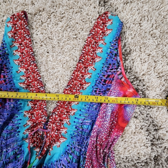 NWT True Colours Multicolor Maxi Dress - Picture 8 of 8